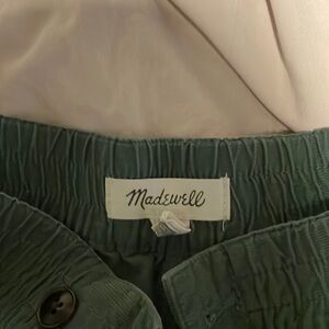 Madewell green corduroy / Size M